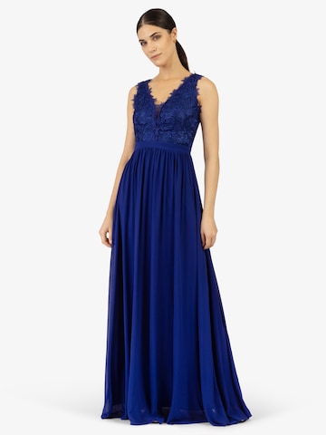 Robe de soirée APART en bleu : devant