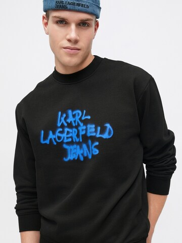 KARL LAGERFELD JEANS Sweatshirt i svart