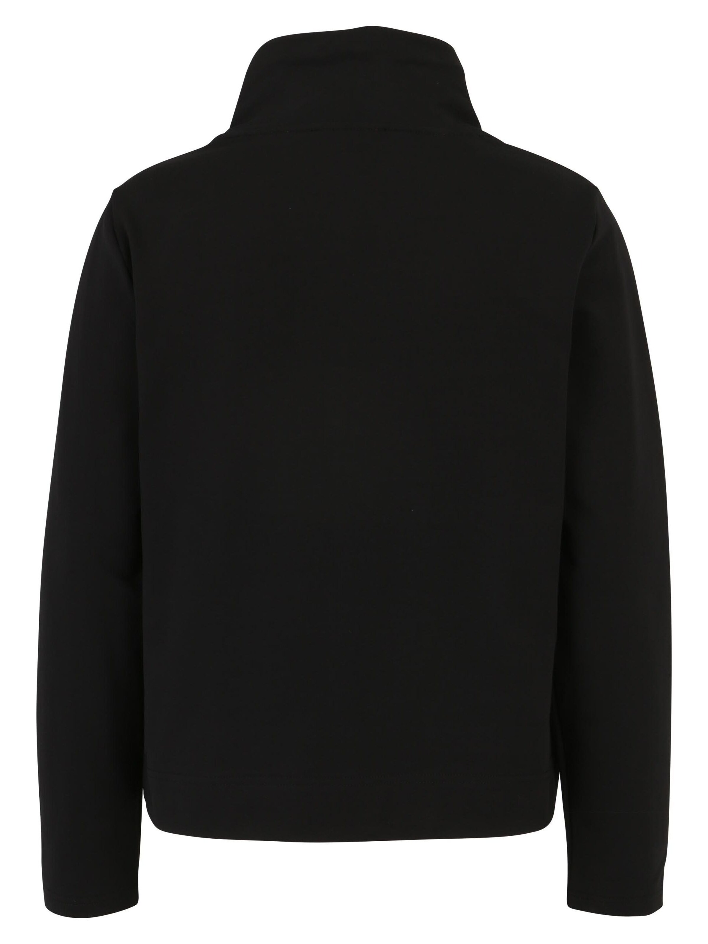 Doris Streich Zip-Up Hoodie in Black