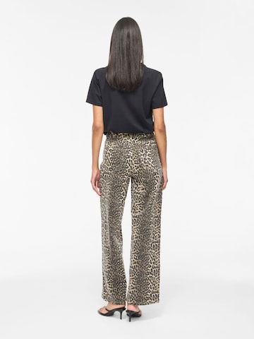 VILA Wide Leg Jeans in Beige