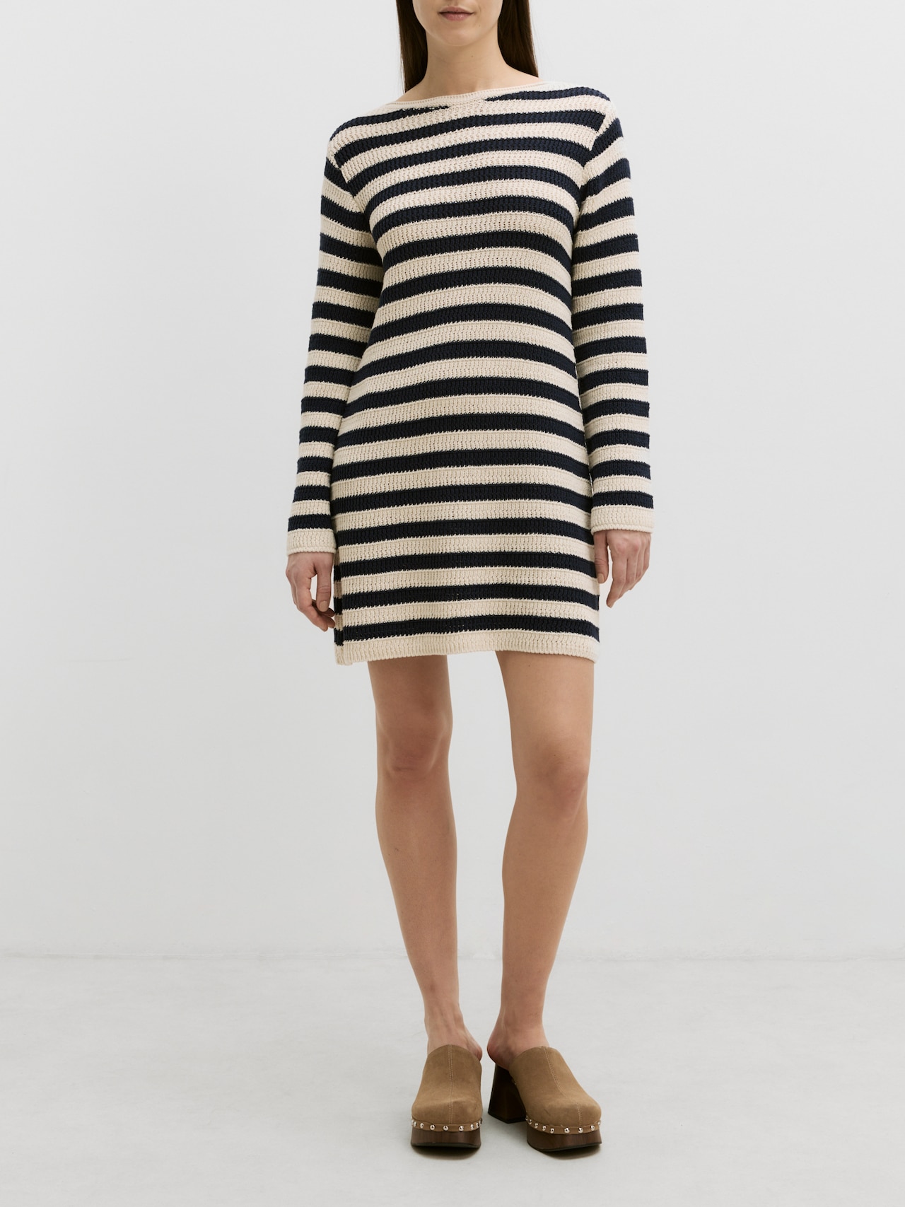 EDITED Produits Robes en maille 'Benita' noir