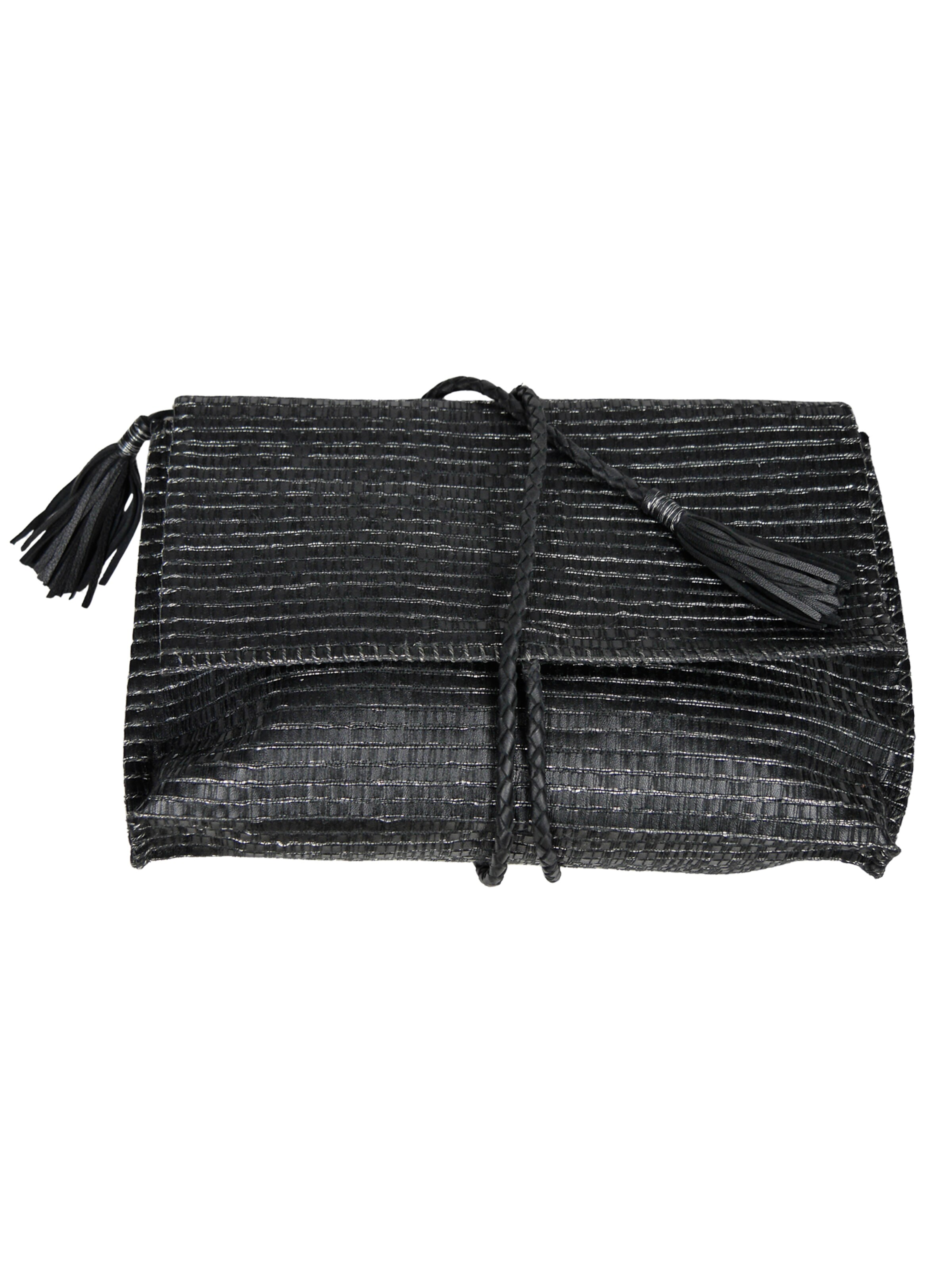 YVES Hamburg Clutch 'Cécilie'‌‌‌‌‌ in Grau: Vorderseite