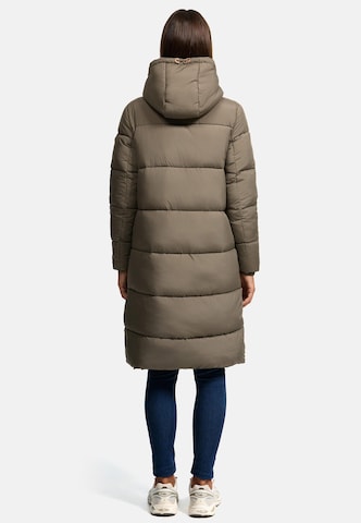 MARIKOO Winter Coat in Brown