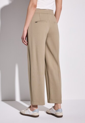 STREET ONE Wide Leg Hose in Beige