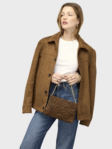 Pochette ' MOLLY ' Nat&Nin en marron