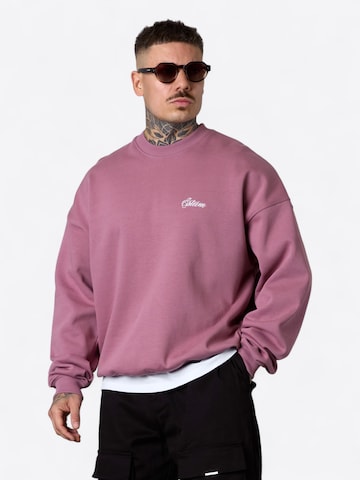 Sweat-shirt ' Signature Oversized ' ESTEEM en rose : devant