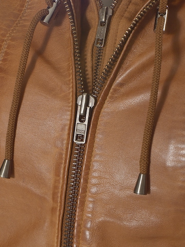JCC Lederjacke in Braun