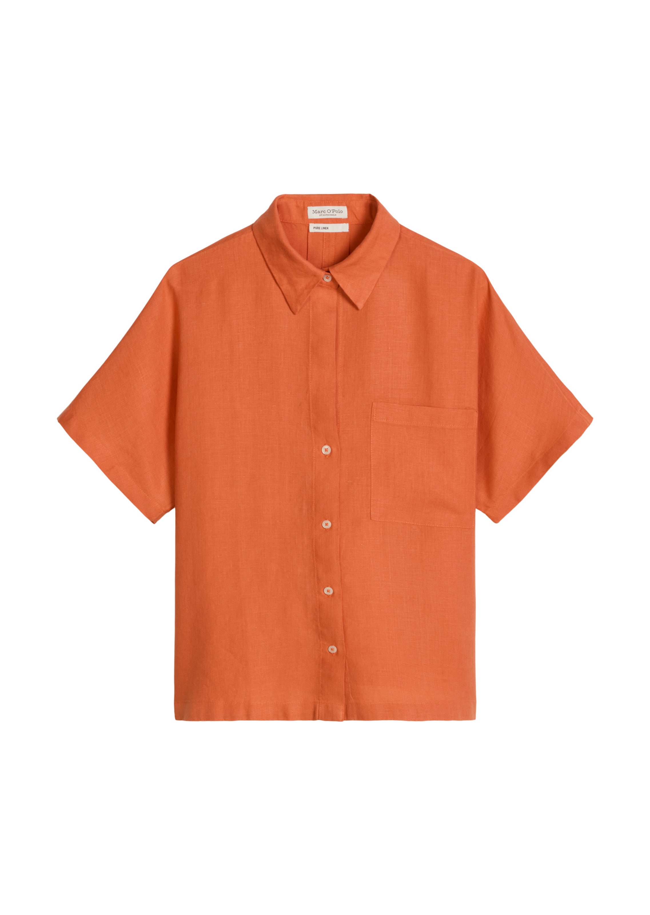 Marc O'Polo Bluse in Orange: Vorderseite