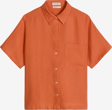 Chemisier Marc O'Polo en orange : devant