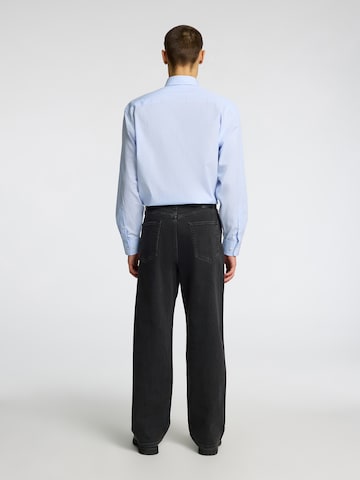 Loosefit Jean 'SLH220 BEN KORI' SELECTED en noir