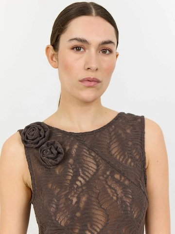 Levete Room Kleid in Braun