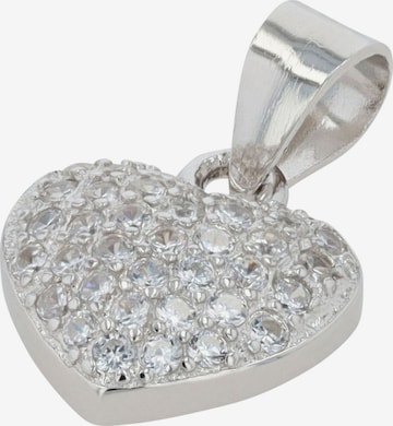 Akzent Pendant '"Yardila" aus 925 Sterlingsilber, rhodiniert, langlebig' in Silver: front