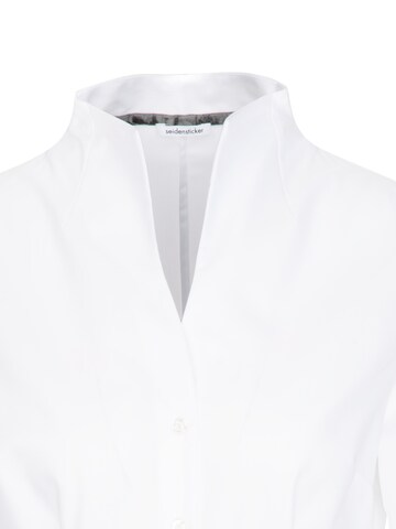 Camicia da donna di SEIDENSTICKER in bianco