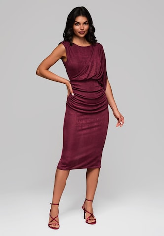 Ombre Evening dress in Red