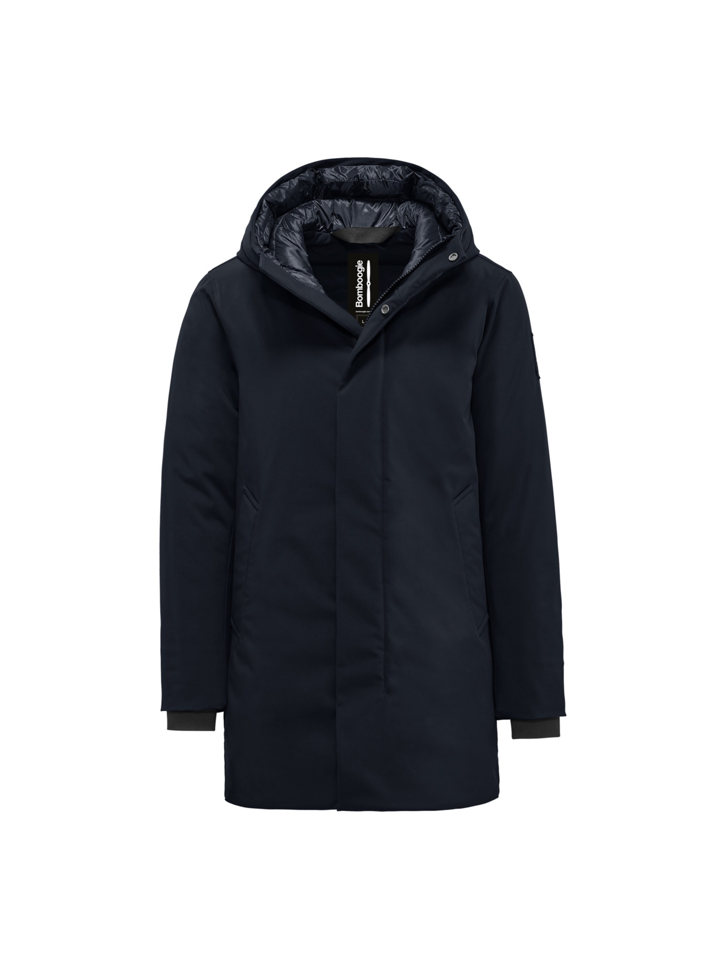 BOMBOOGIE Winterjacke 'Aberdeen' in Blau: Vorderseite