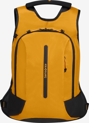 SAMSONITE Backpack 'Ecodiver' in Yellow: front