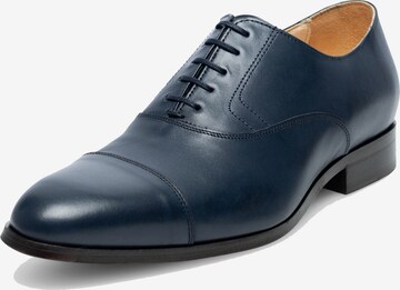 Henry Stevens Lace-Up Shoes 'Murray' in Blue: front