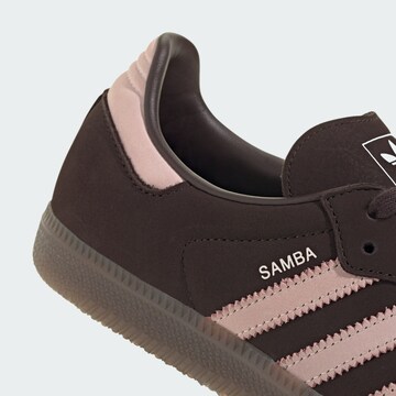 Baskets basses 'Samba' ADIDAS ORIGINALS en marron