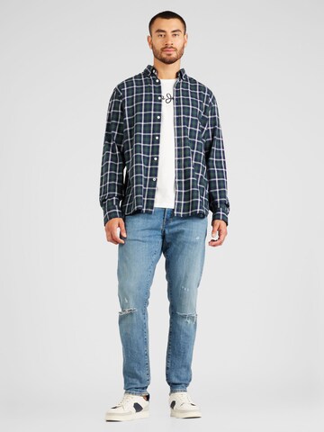 Pepe Jeans Regular Fit Hemd 'CLEMS' in Blau