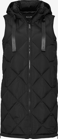 OPUS Vest 'Wafi' in Black: front