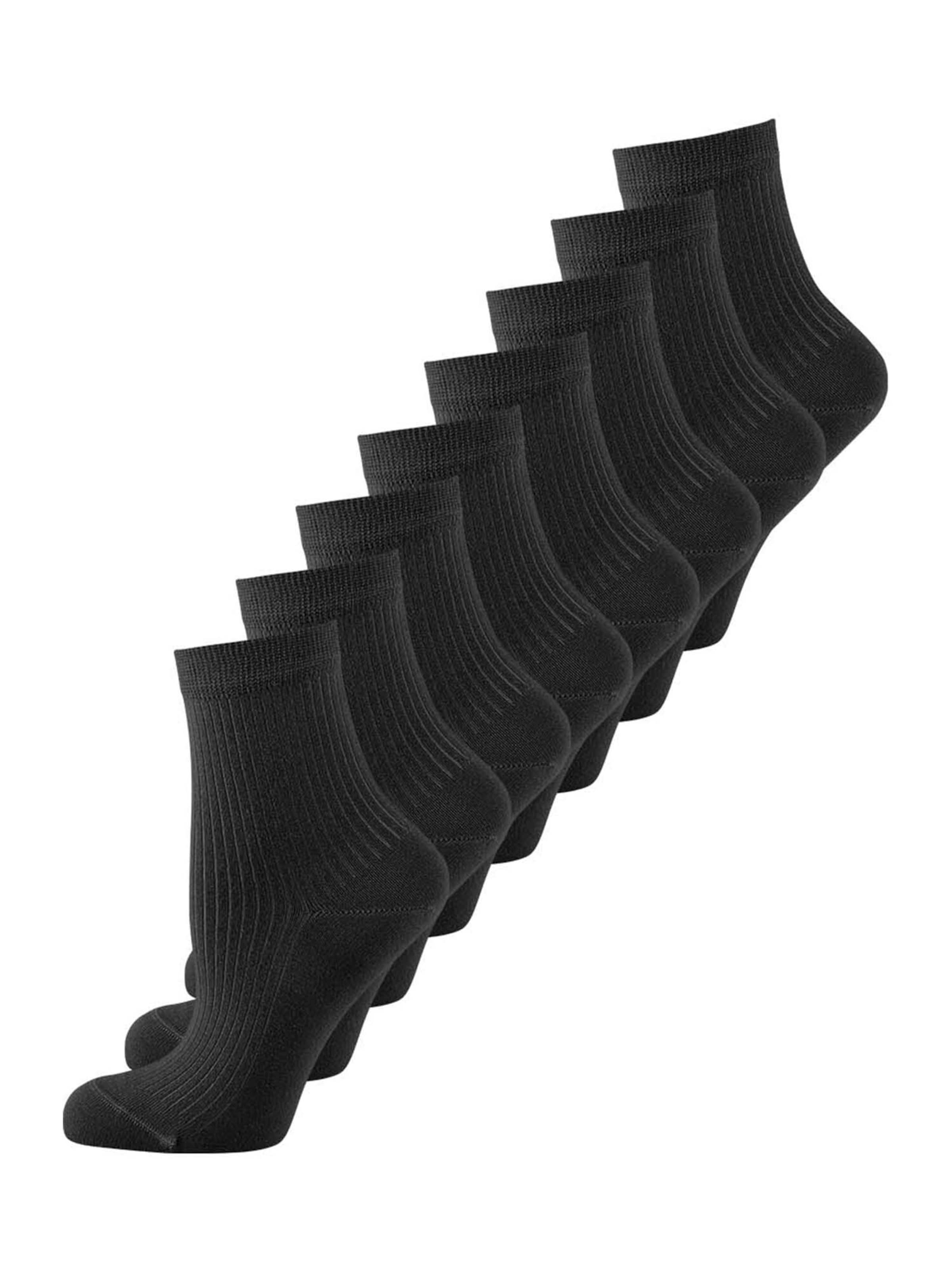 Chaussettes ' Unisex Colour Farbige Sneaker kurz Frottesohle ' Nur Die en noir : devant