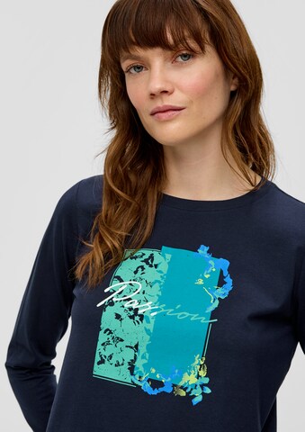 s.Oliver Shirt in Blauw