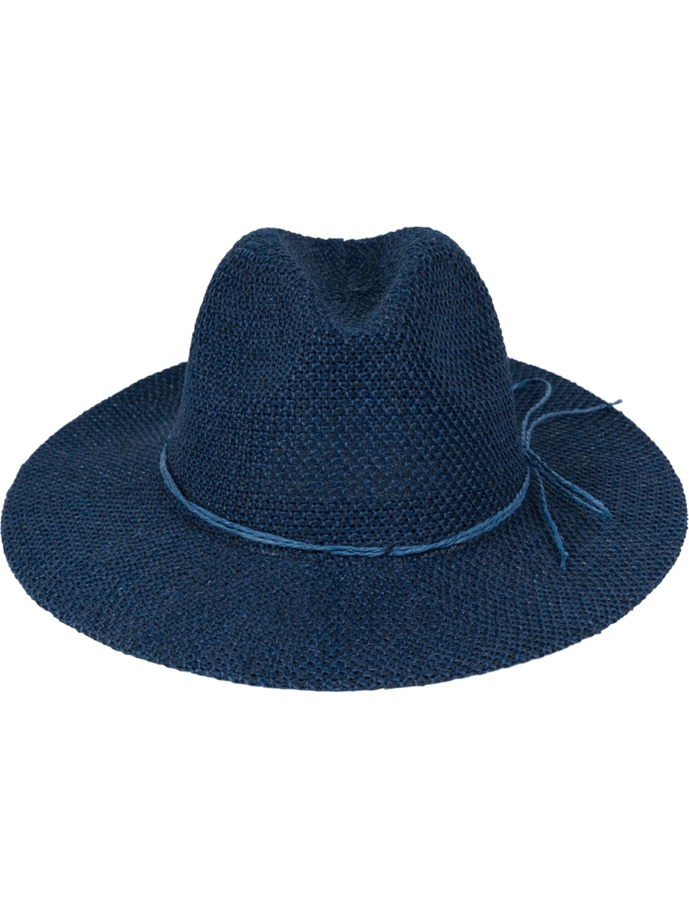 styleBREAKER Hut 'Panama Strohhut'‌ in Blau
