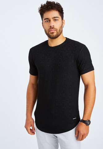 Leif Nelson Shirt in Black: front