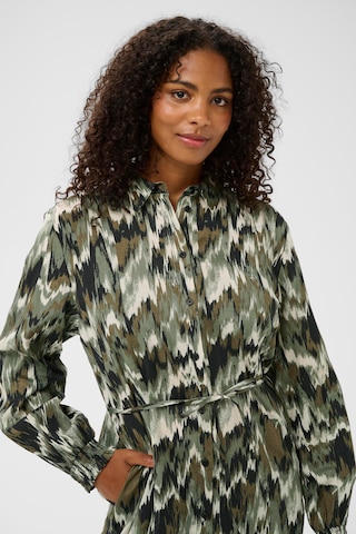 Kaffe Kleid in Grün