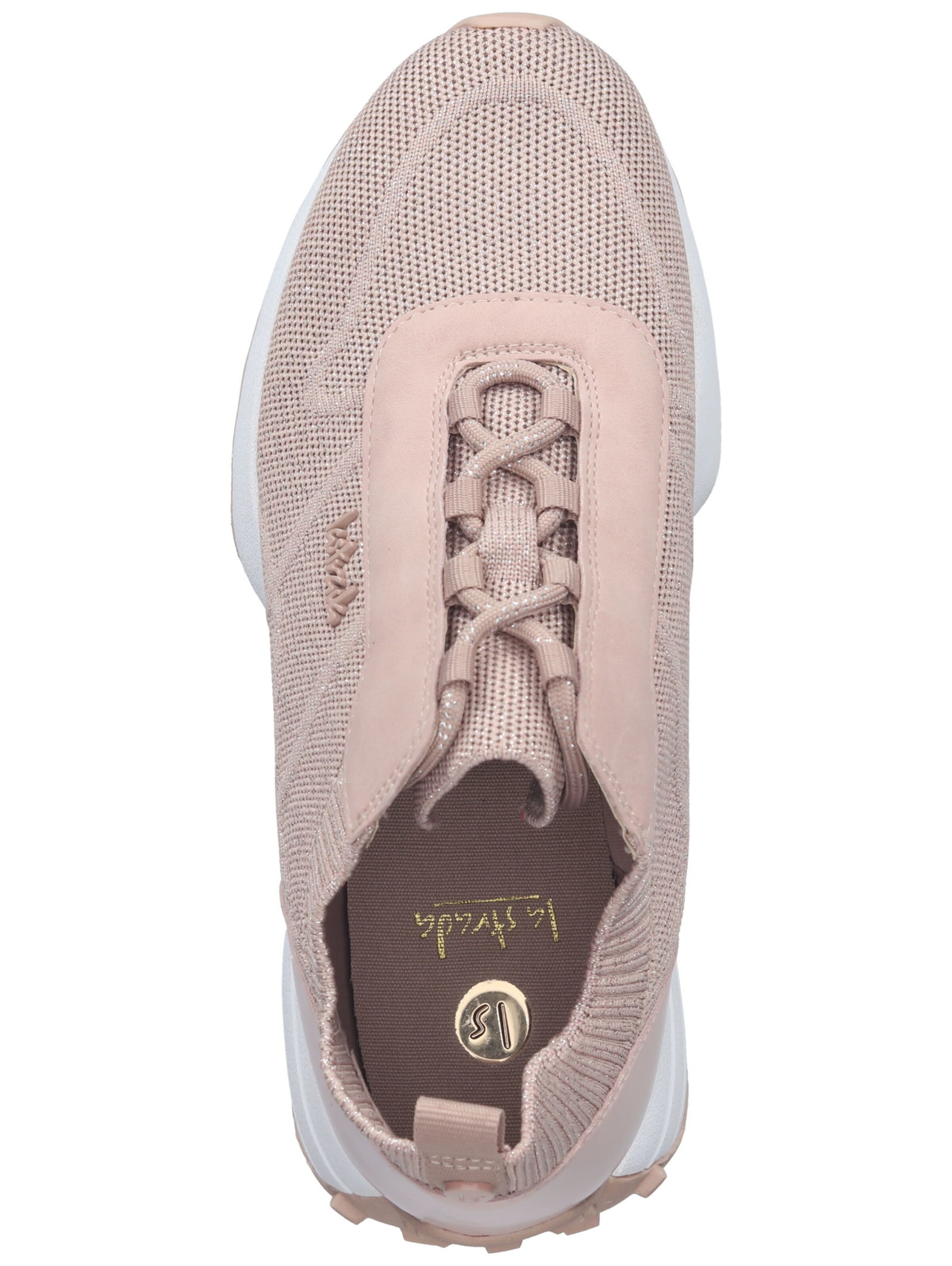 LA STRADA Platform trainers in Beige