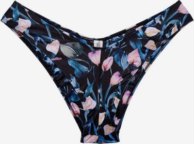 Underprotection Bikinihose ' Melina ' in nachtblau / mischfarben, Produktansicht