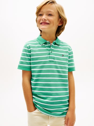 TOMMY HILFIGER Poloshirt 'Essential' in Grün: Vorderseite