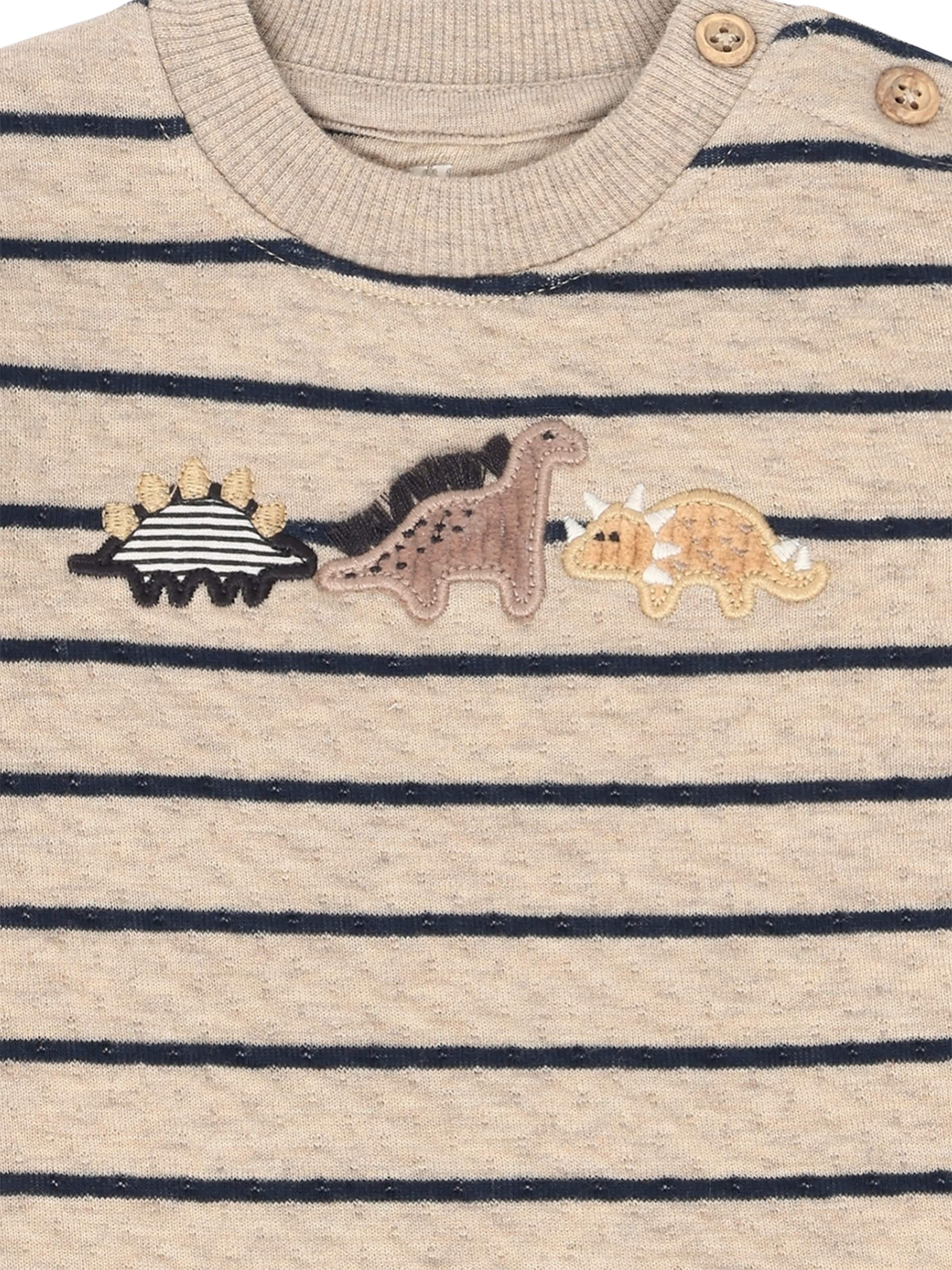 Hust & Claire - Camiseta 'Sofus Dinos' en beige