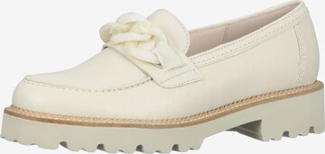 GABOR Classic Flats in Beige: front