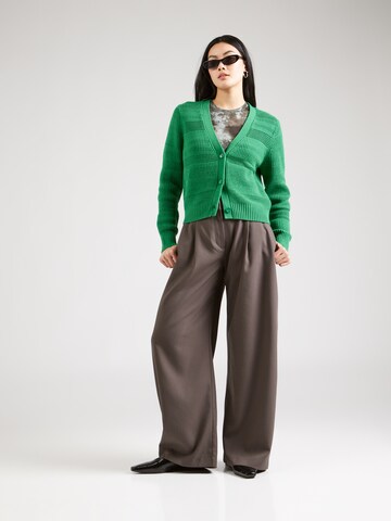 COMMA Knit cardigan in Green