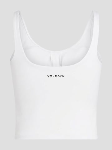YO-GAYA Sporttop 'Sculpting Top' in Wit
