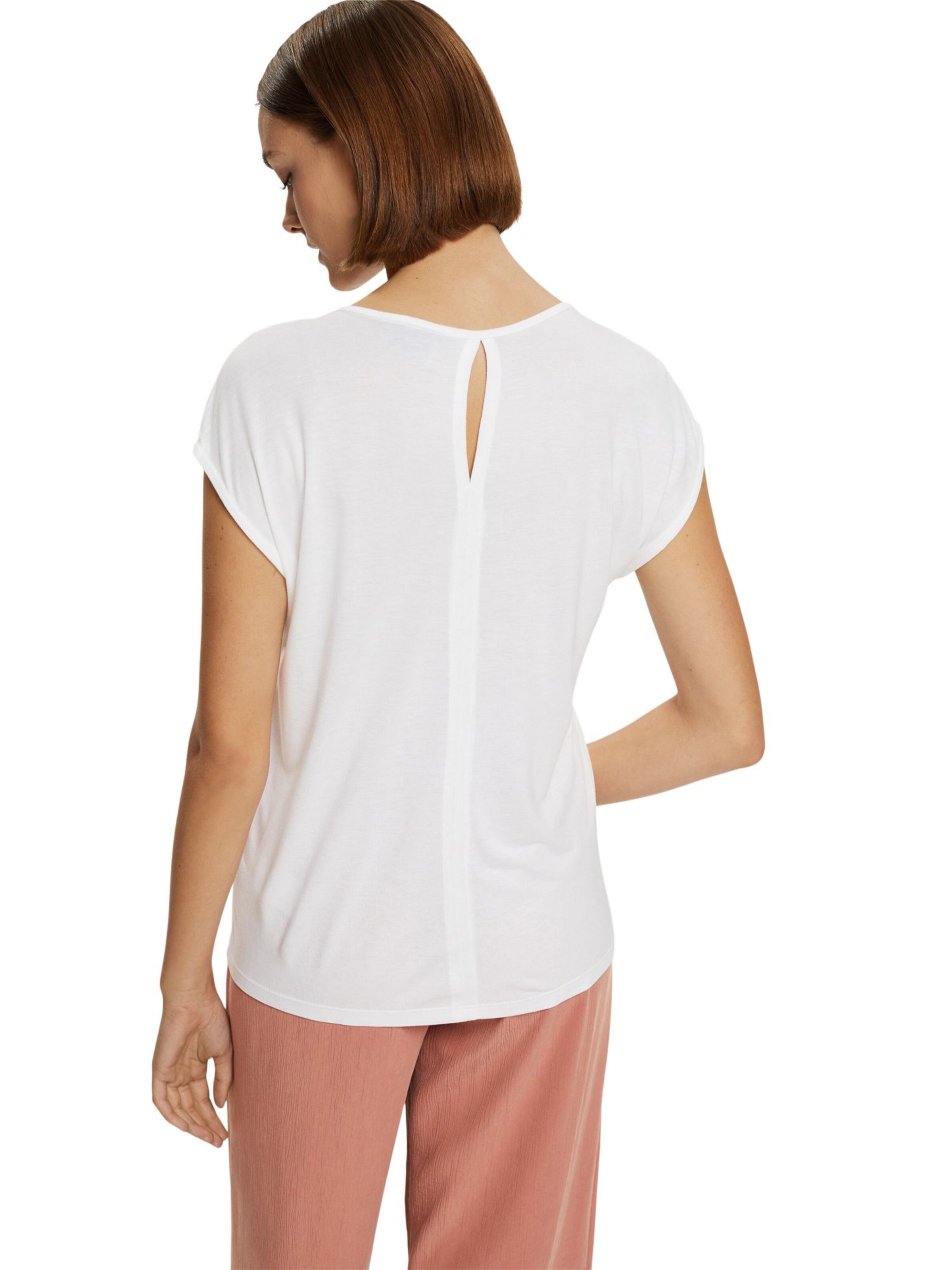Frauen Shirts & Tops Esprit Collection T-Shirt in Weiß - TG66430 Frauen Shirts & Tops Esprit Collection T-Shirt in Weiß - TG66430