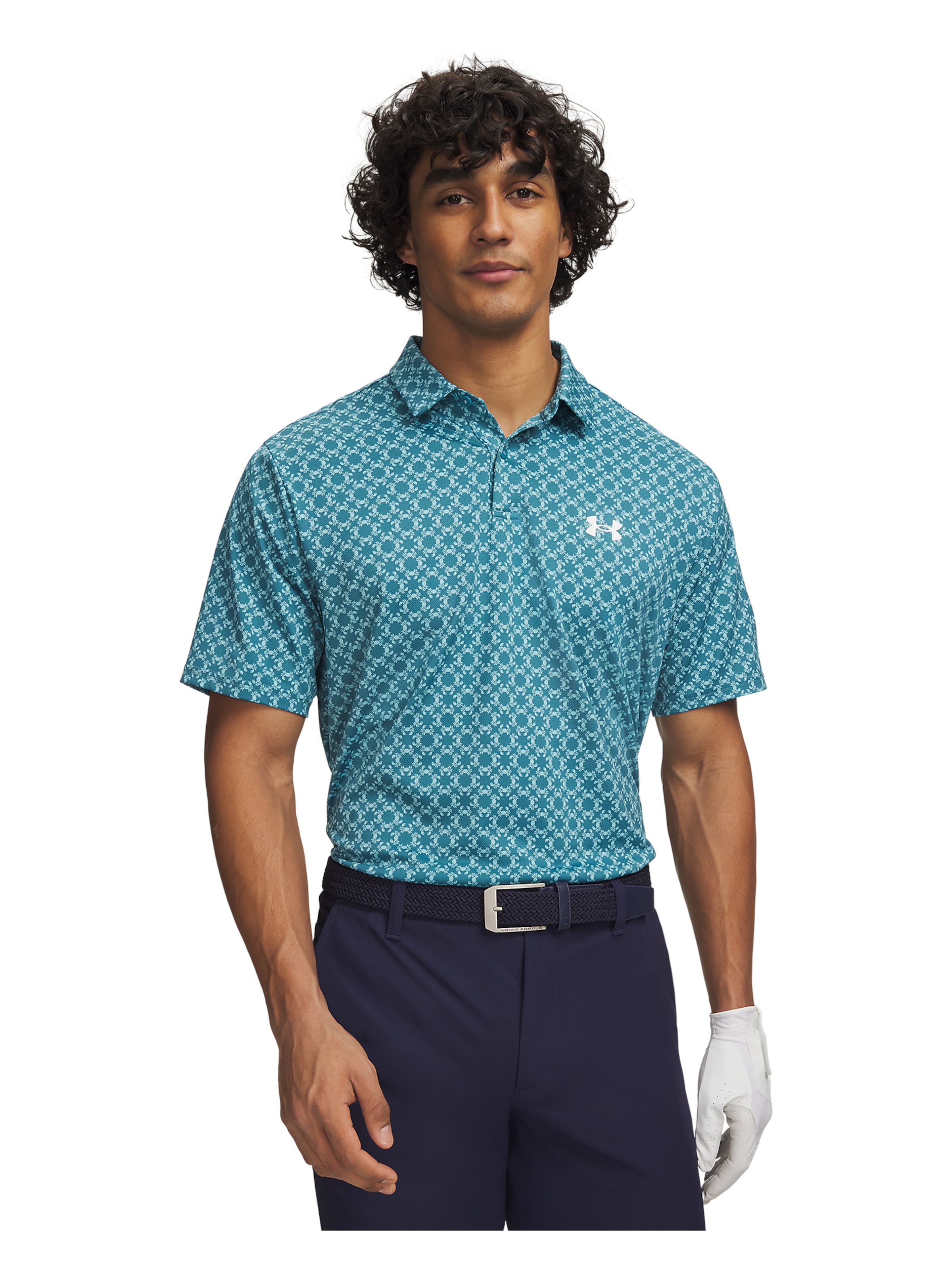 UNDER ARMOUR Performance shirt 'Matchplay' in Blue: front