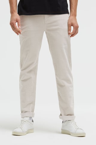 CAMP DAVID Slim fit Pants in Beige: front