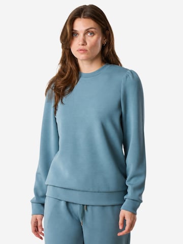 Seaside Sweatshirt 'Lounge' in Blauw: voorkant