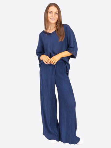 Seasons of April Loosefit Broek 'Tessa' in Blauw
