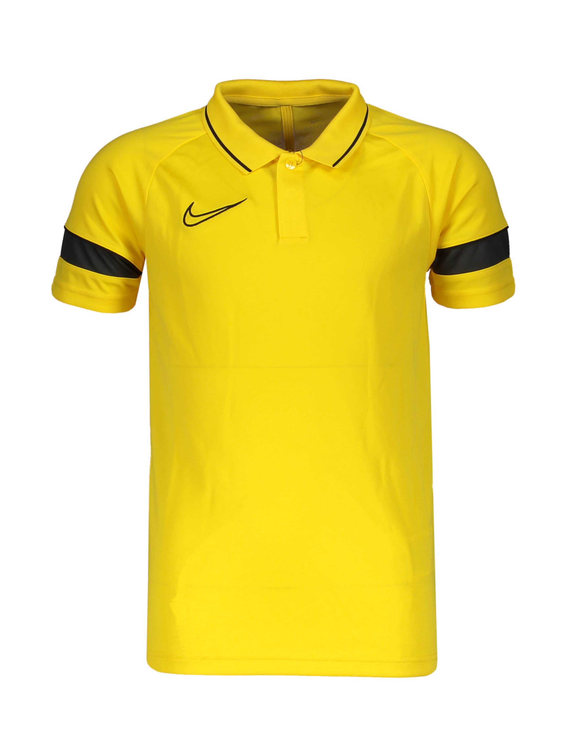 NIKE Funktionsshirt 'Academy 21' in Gelb: Vorderseite