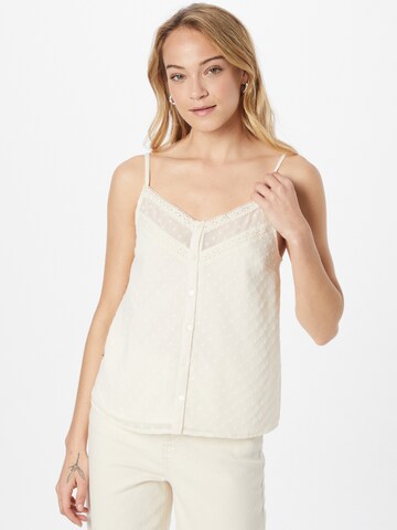 ABOUT YOU Top 'Tania' in Beige: voorkant