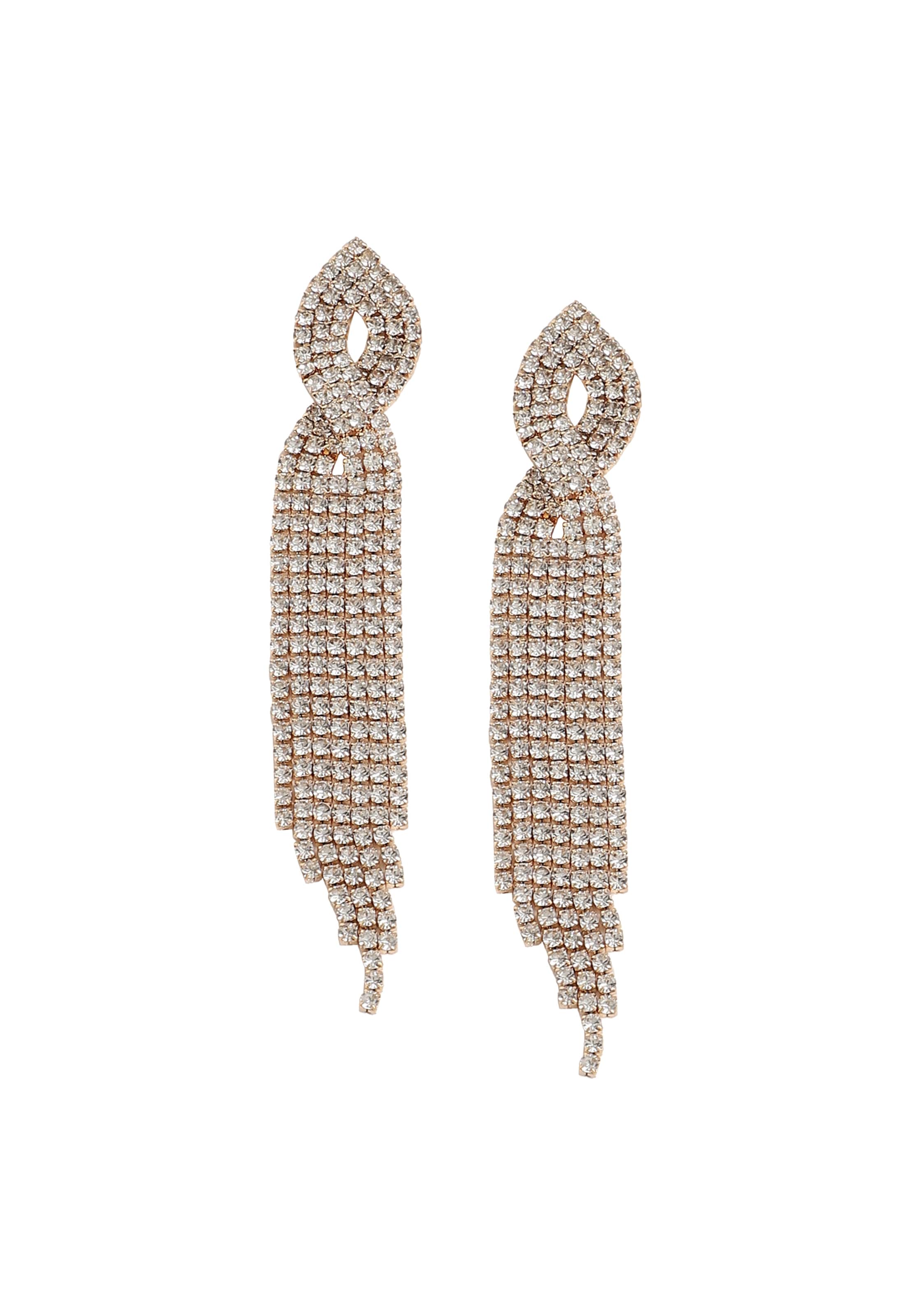 SOHI Σκουλαρίκια &#x27; Gussie &#x27; σε ασημί: μπροστά