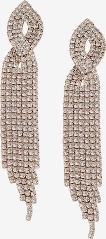 SOHI Серьги ' Gussie ' в Серебристый: спереди