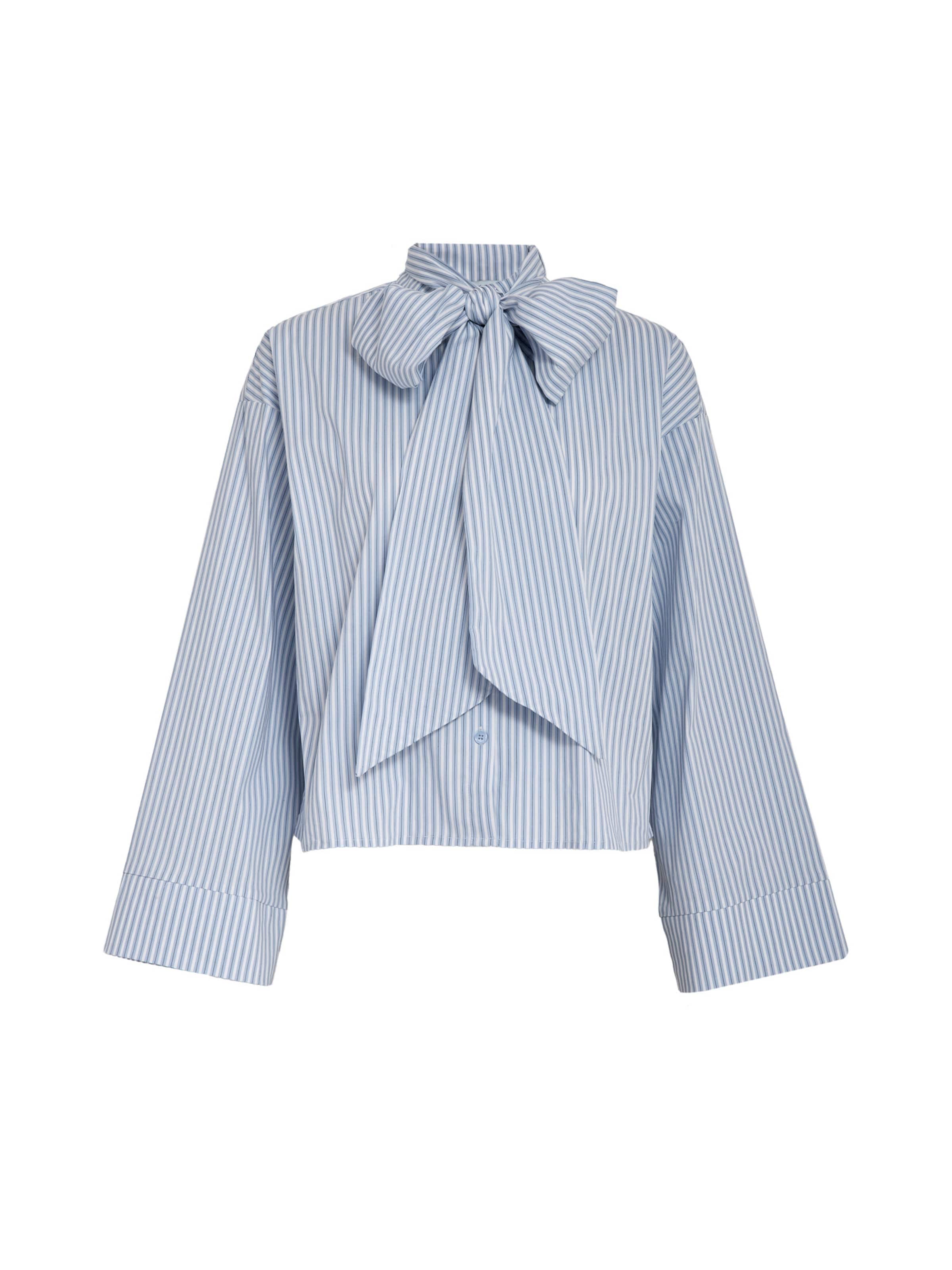 T-shirt 'Skye' minus en bleu : devant