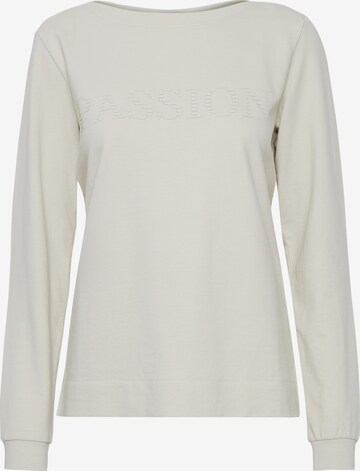 Fransa Sweatshirt in Beige: front