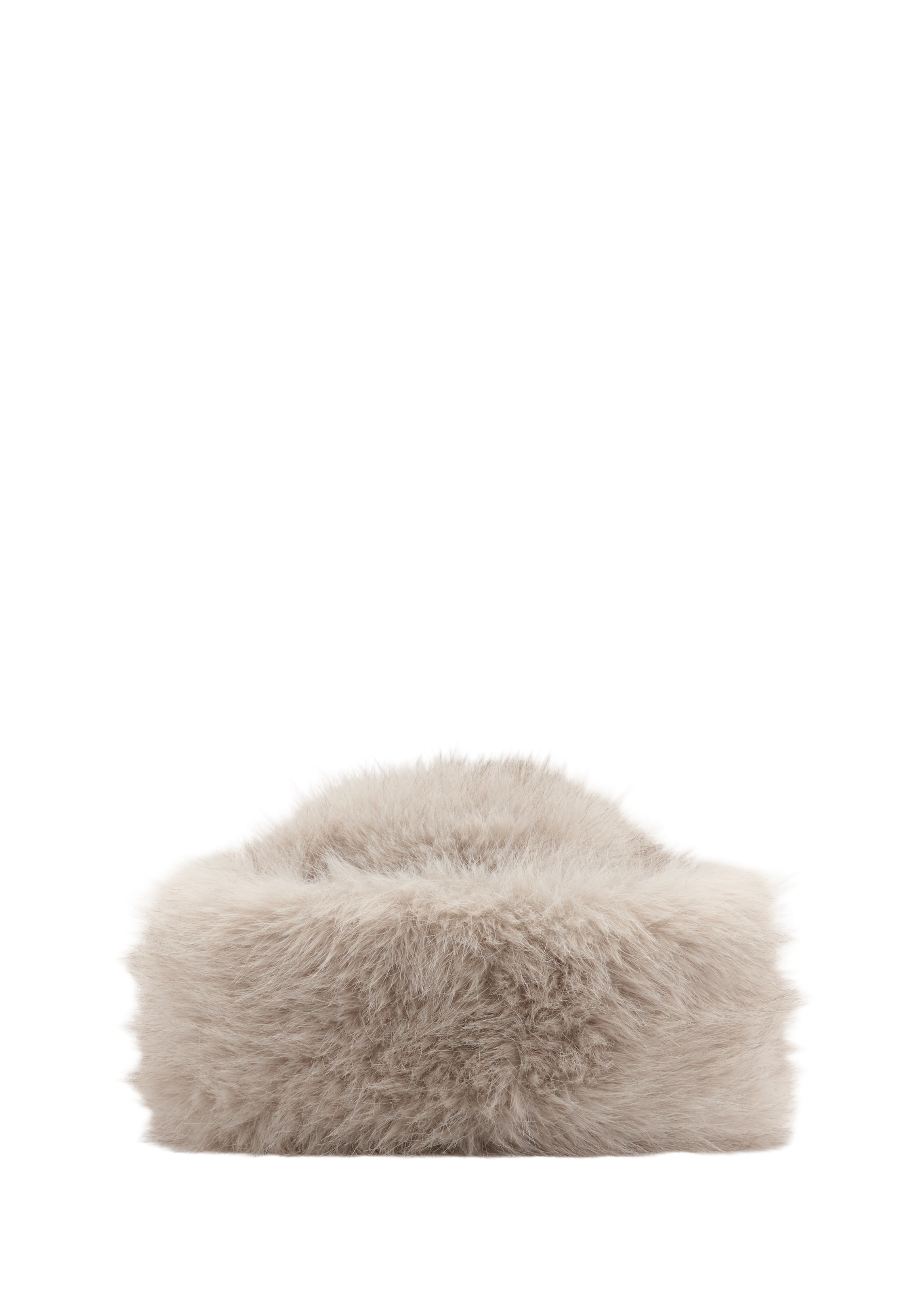 MANGO Beanie 'CHESUF3' in Beige: front