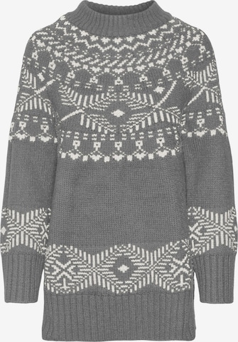 VERO MODA Sweater 'KENDRA' in Grey: front