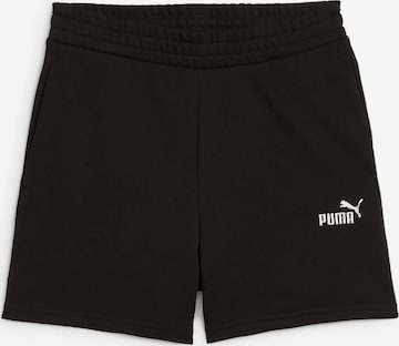 PUMA Regular Sportbroek 'ESS Small No. 1' in Zwart: voorkant